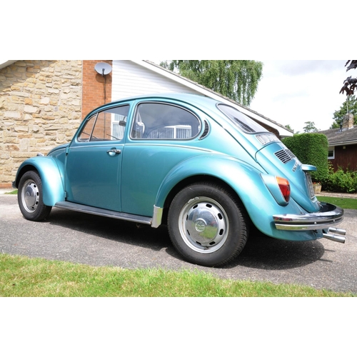 1007 - 1972 VW Beetle 1300cc. Registration number CBT 196K. Chassis number 122414662. Engine number AB46222... 