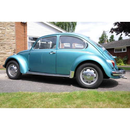 1007 - 1972 VW Beetle 1300cc. Registration number CBT 196K. Chassis number 122414662. Engine number AB46222... 