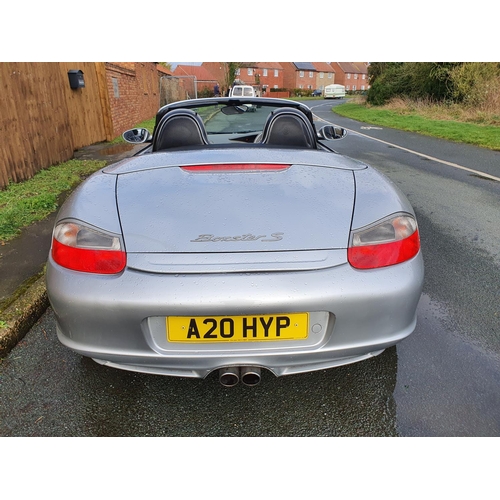 1008 - 2003 Porsche Boxster S, 986, 3200cc. Registration number A20 HYP. Chassis number WPOZZZ98240640670. ... 