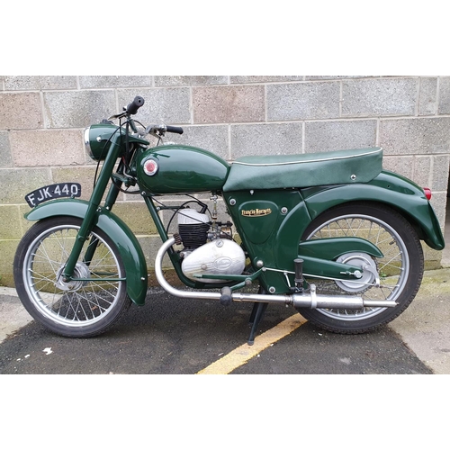 1018 - 1959 Francis Barnett Plover 78, 147 cc. Registration number FJK 440 (non transferrable). Frame numbe... 