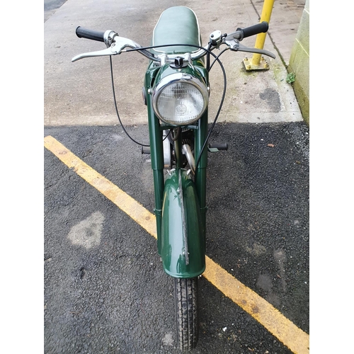 1018 - 1959 Francis Barnett Plover 78, 147 cc. Registration number FJK 440 (non transferrable). Frame numbe... 