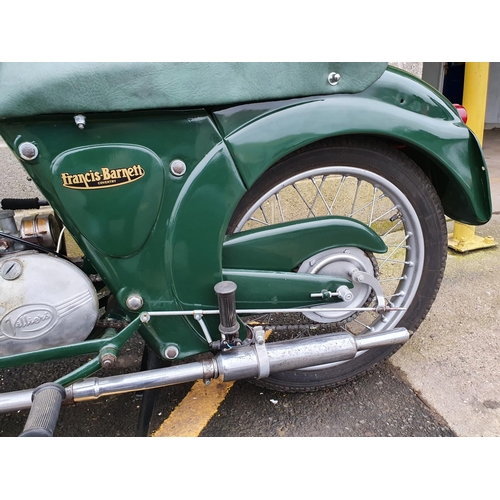 1018 - 1959 Francis Barnett Plover 78, 147 cc. Registration number FJK 440 (non transferrable). Frame numbe... 