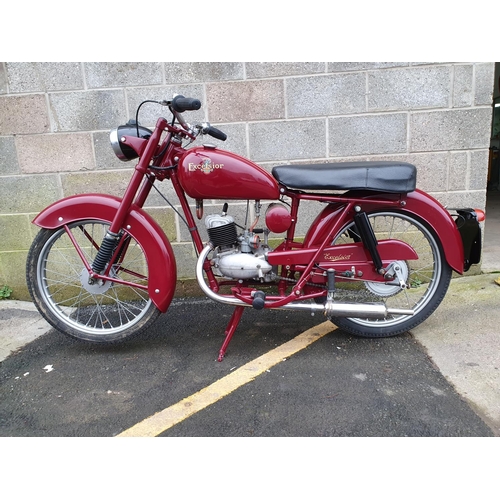 1019 - 1958 Excelsior Consort, 98cc. Registration number 637 UYK (non transferrable). Frame number SAC 255.... 