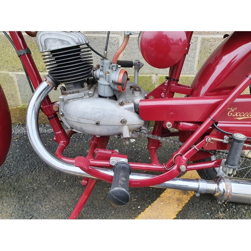 1019 - 1958 Excelsior Consort, 98cc. Registration number 637 UYK (non transferrable). Frame number SAC 255.... 