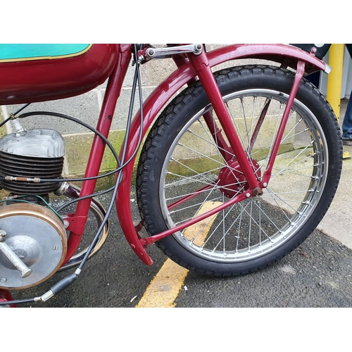 1020 - 1951 James Comet, 98cc. Registration number MVS 773 (on transferrable), Frame number M 14765 F. Engi... 