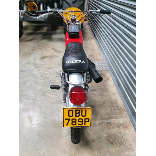 1026 - 1976 Gilera Enduro, 49 cc. Registration number OBU 789P. Frame number *036*1083*. Engine number *019... 