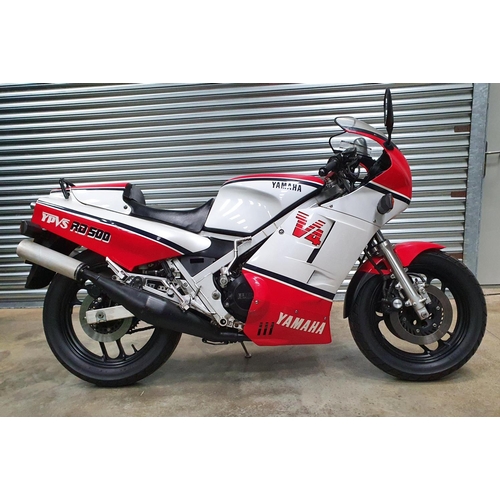 1028 - 1985 Yamaha RD500LC, 499 cc. Registration number B77 GNL. Frame number 1GE002563. Engine number 1GE0... 