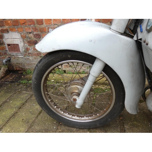 1041 - 1966 Velocette LE, 192 cc. Registration number TAR 27D. Frame number 8138/34. Engine number 8138/3. ... 