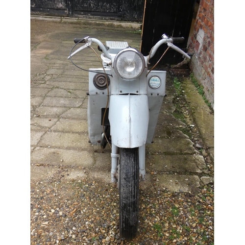 1041 - 1966 Velocette LE, 192 cc. Registration number TAR 27D. Frame number 8138/34. Engine number 8138/3. ... 