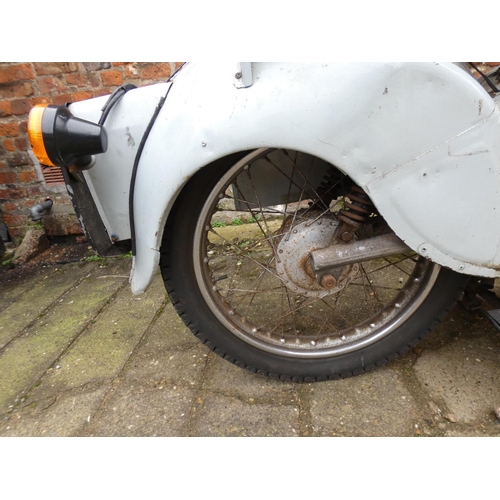 1041 - 1966 Velocette LE, 192 cc. Registration number TAR 27D. Frame number 8138/34. Engine number 8138/3. ... 