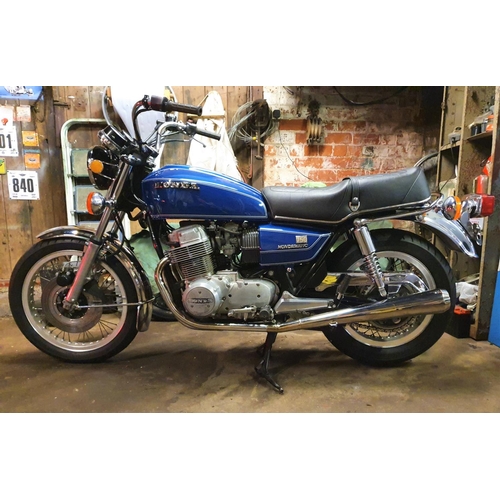 1044 - 1977 Honda CB750A, 736cc. Registration number not registered (see text). Frame number CB750A 7108511... 