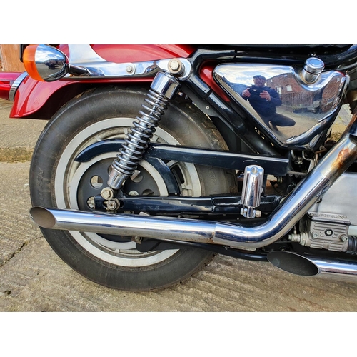 1045 - 2001 Harley Davidson XL 1200 Sportster Custom, 1200cc (see text). Registration number X619 PFE. Fram... 