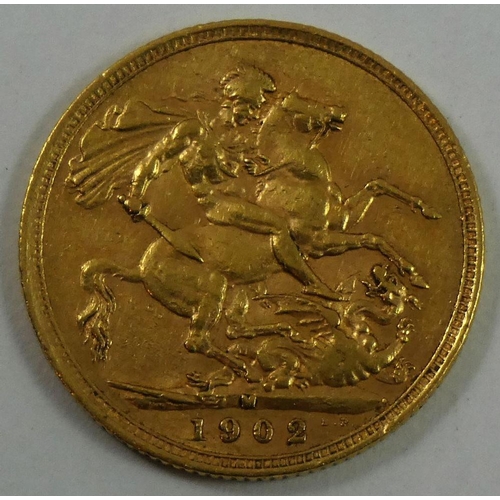 69 - Edward VII, sovereign, 1902.