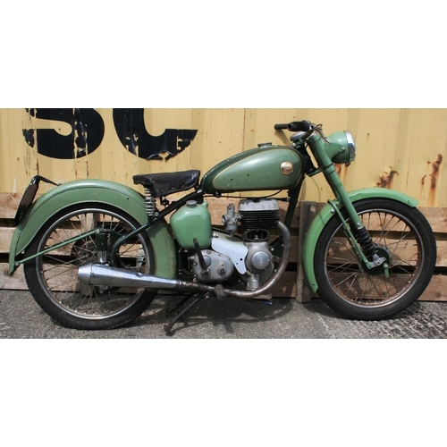 circa 1955 BSA C10, 250 Registration number not registered