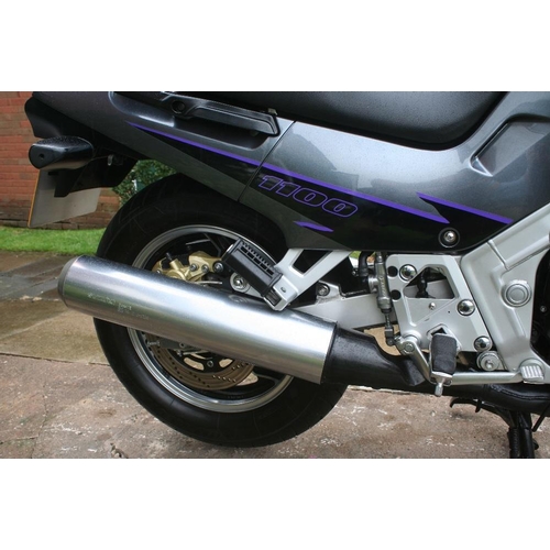 1997 Suzuki GSX1100FR, 1127 cc. Registration number P64 XWR. Frame