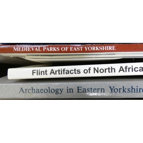 19 - Blackies History of England volumes 1-8, A History of the county of York volume 2, Archaeology in Ea... 