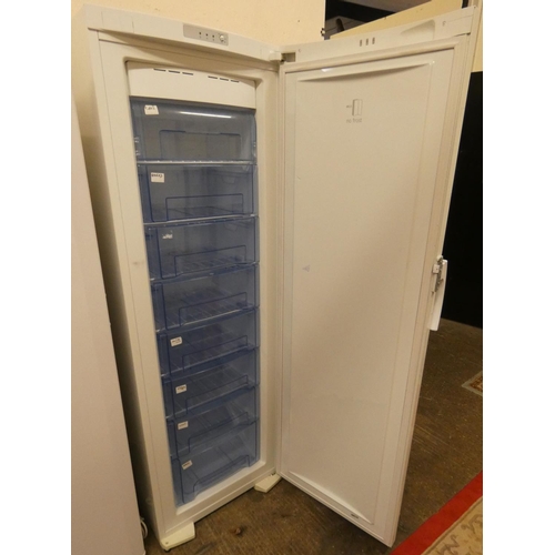 4 - A Gorenje 'No Frost' freestanding upright freezer, 180cm tall x 60cm wide