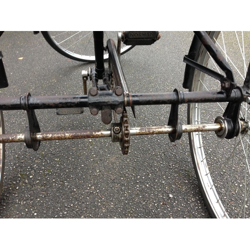 73 - Norman ladies tricycle, circa 1930's. The company was founded shortly after WWI as the Kent Plating ... 