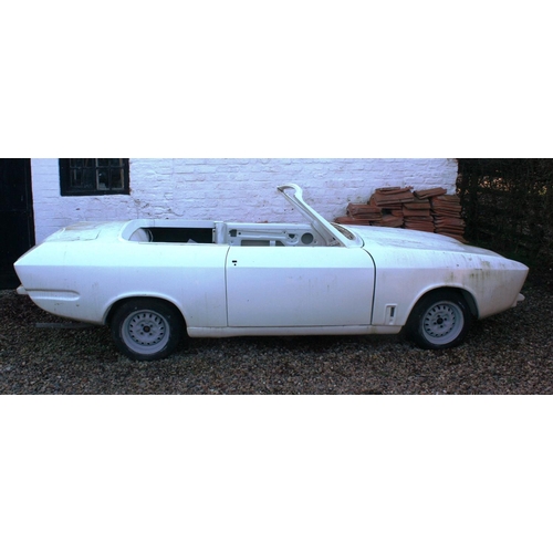 1001 - 1970 Bond Equipe mark II convertible, overdrive. 1998 cc. Registration number, see text, chassis num... 