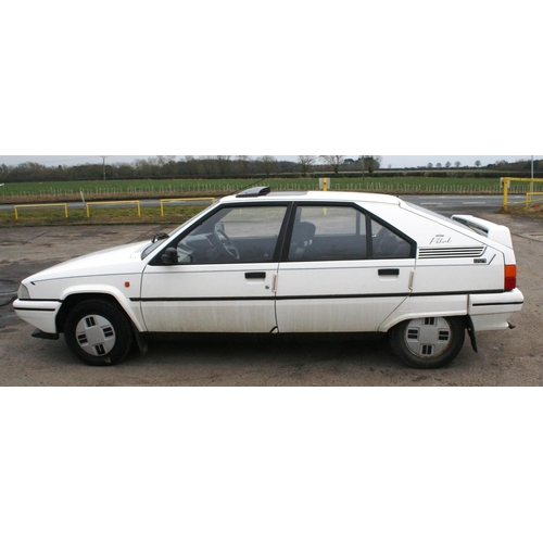 1004 - 1989 Citroen BX 16RS Pilot, 1580 cc. Registration number G367 JEG. Chassis number VF 7XBXB0050XB2770... 