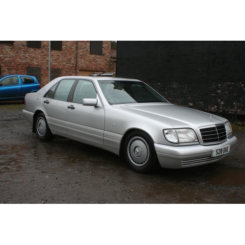 1005 - 1998 Mercedes Benz S280, 2,799 cc. Registration number S28 OAE. Chassis number TBC. Engine number TB... 