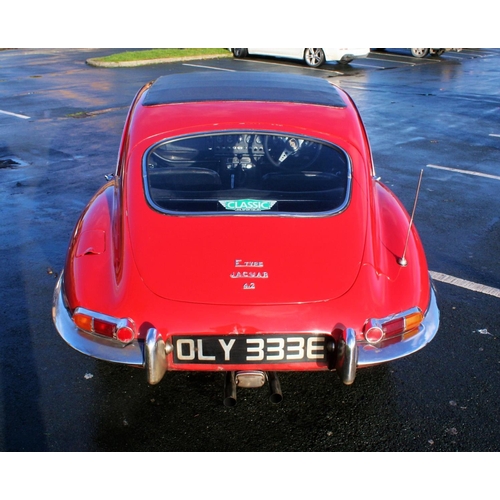 1009 - 1967 Jaguar E Type 2+2 series I, 4235 cc. Registration number OLY 333E. Chassis number 1E 50779. Bod... 