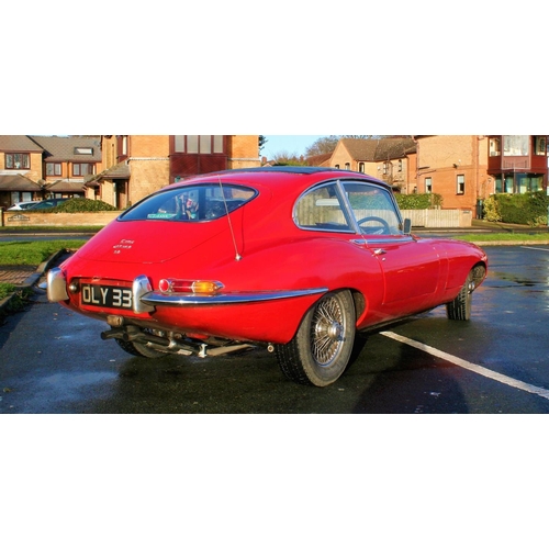 1009 - 1967 Jaguar E Type 2+2 series I, 4235 cc. Registration number OLY 333E. Chassis number 1E 50779. Bod... 