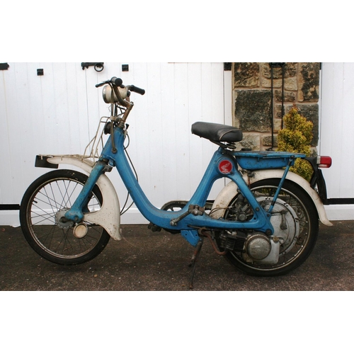 1017 - 1967 Honda P50, 49 cc. Registration number OVK 761F (not registered with DVLA). Frame number 176.914... 