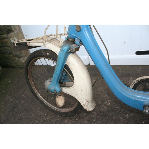 1017 - 1967 Honda P50, 49 cc. Registration number OVK 761F (not registered with DVLA). Frame number 176.914... 