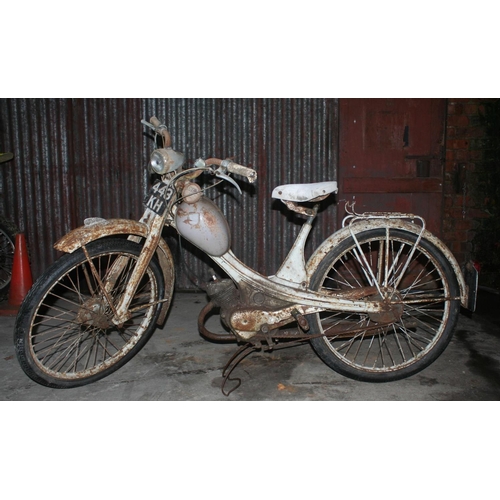 1020 - 1958 NSU Quickly N, 49 cc. Registration number 443 KH. Frame number 666116. Engine number 714002.  N... 