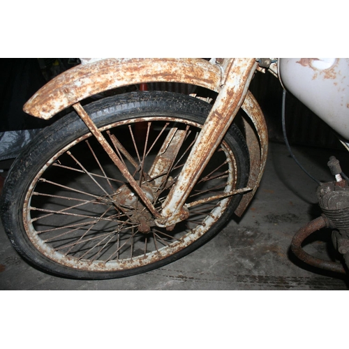 1020 - 1958 NSU Quickly N, 49 cc. Registration number 443 KH. Frame number 666116. Engine number 714002.  N... 