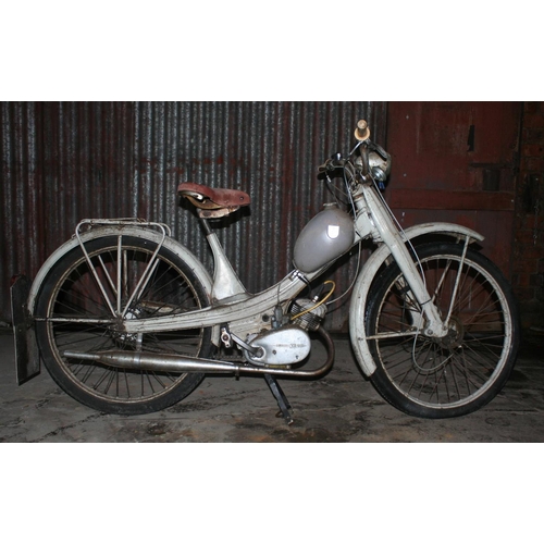 1021 - NSU Quickly N, 49 cc. Registration number TSY 525. Frame number 893937. Engine number 575279.  NSU b... 