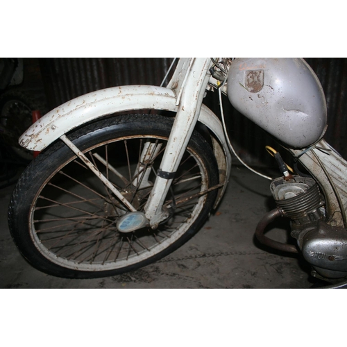 1021 - NSU Quickly N, 49 cc. Registration number TSY 525. Frame number 893937. Engine number 575279.  NSU b... 