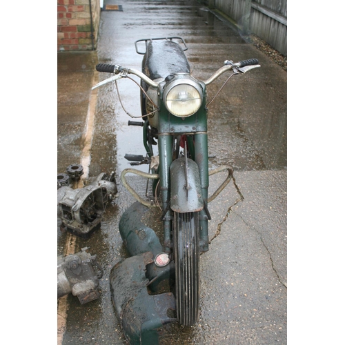 1027 - 1958 Velocette Valiant, project, 192 cc. Registration number 907 NW. Frame number 1542/33. Engine nu... 