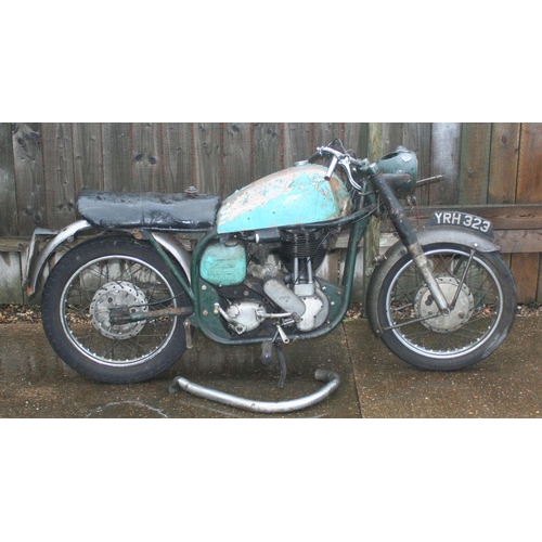 1031 - 1960 Norton Model 50, project, 350cc. Registration number VFW 265. Frame number R13 88416. Engine nu... 