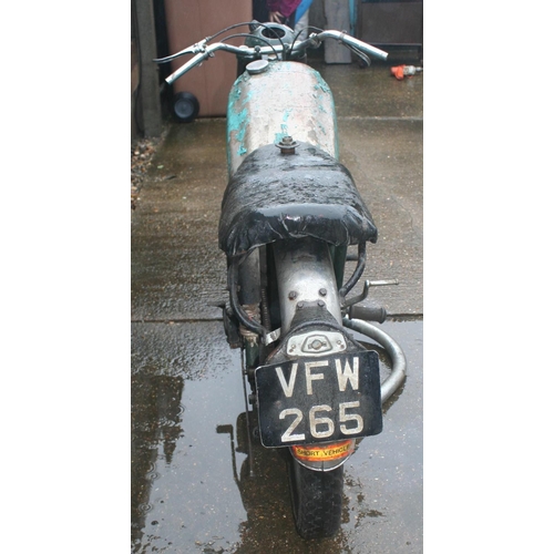 1031 - 1960 Norton Model 50, project, 350cc. Registration number VFW 265. Frame number R13 88416. Engine nu... 