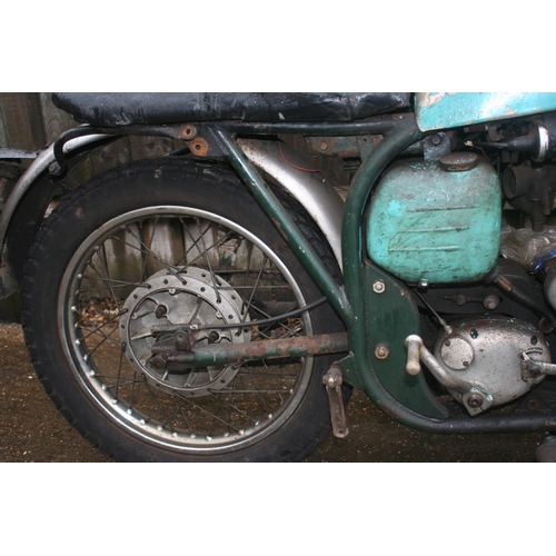 1031 - 1960 Norton Model 50, project, 350cc. Registration number VFW 265. Frame number R13 88416. Engine nu... 