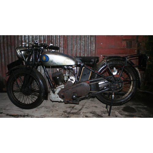 1033 - 1931 Triumph WL, 350 cc. Registration number Q675 XBB (see text). Frame number B3518. Engine number ... 