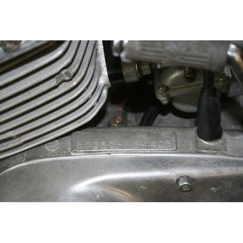 1039 - 1975 Suzuki GT 250, 247 cc. Registration number LVU 278P. Frame number 63081. Engine number 64425. S... 