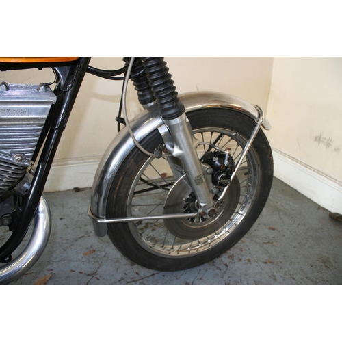 1039 - 1975 Suzuki GT 250, 247 cc. Registration number LVU 278P. Frame number 63081. Engine number 64425. S... 