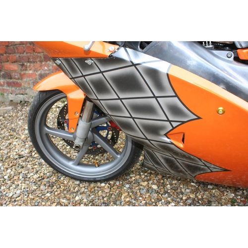 1041 - c. 2000 Aprilia RS125, 124.8 cc. Registration number not road registered. Frame number ZD4MPB000YS00... 