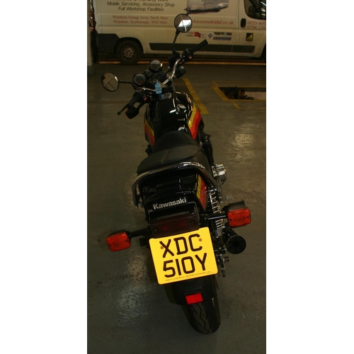 1982 Kawasaki Z1000 - J2, 998 cc (see text). Registration number 