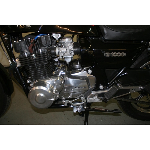 1982 Kawasaki Z1000 - J2, 998 cc (see text). Registration number XDC 510Y.  Frame number KZT00J-01269