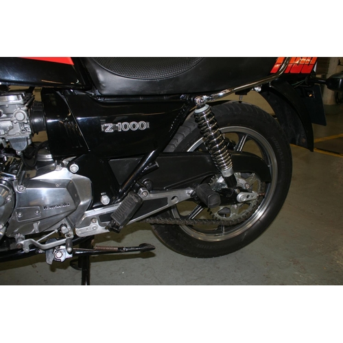 1042 - 1982 Kawasaki Z1000 - J2, 998 cc (see text). Registration number XDC 510Y. Frame number KZT00J-01269... 