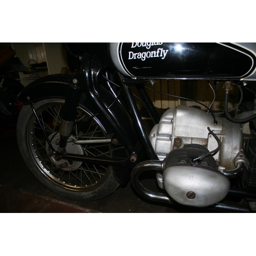 1045 - 1957 Douglas Dragonfly, 350 cc. Registration number 394 UYU (non transferable). Frame number 2356/6 ... 