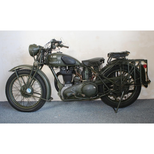 1046 - c. 1943/45 Ariel W/NG, 350 cc. Registration number UAT 376. Frame number XG 56238. Engine number BH ... 