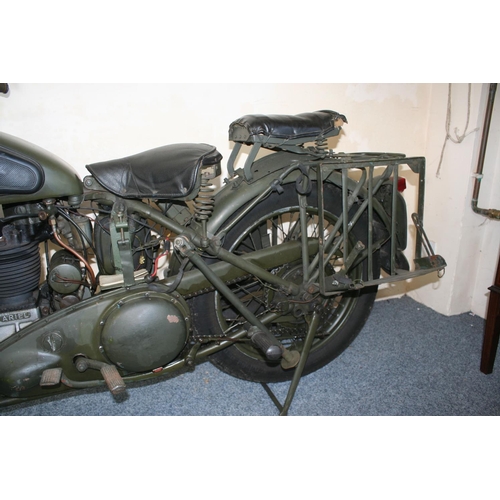 1046 - c. 1943/45 Ariel W/NG, 350 cc. Registration number UAT 376. Frame number XG 56238. Engine number BH ... 