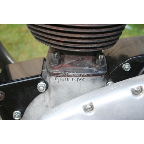 1050 - 1958 Matchless G80S. Registration number VFF 421 (non-transferable). Frame number 60060. Engine numb... 