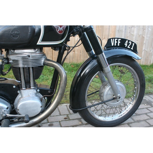 1050 - 1958 Matchless G80S. Registration number VFF 421 (non-transferable). Frame number 60060. Engine numb... 