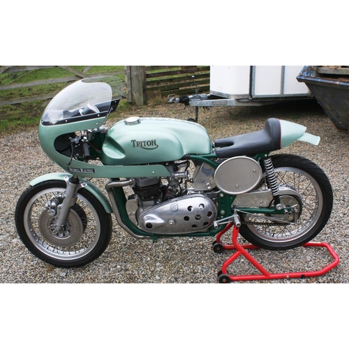 1053 - 1955 Triton Special, 750 cc. Registration number, not DVLA registered. Frame number K22 59797. Engin... 